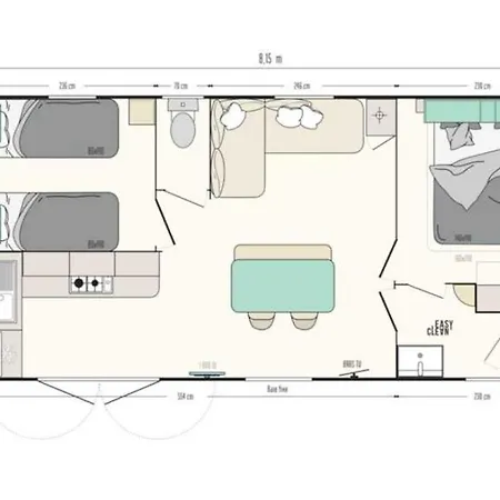 2 Etoiles - Piscine - Ccb0fdi Campsite Villeneuve-les-Maguelonne